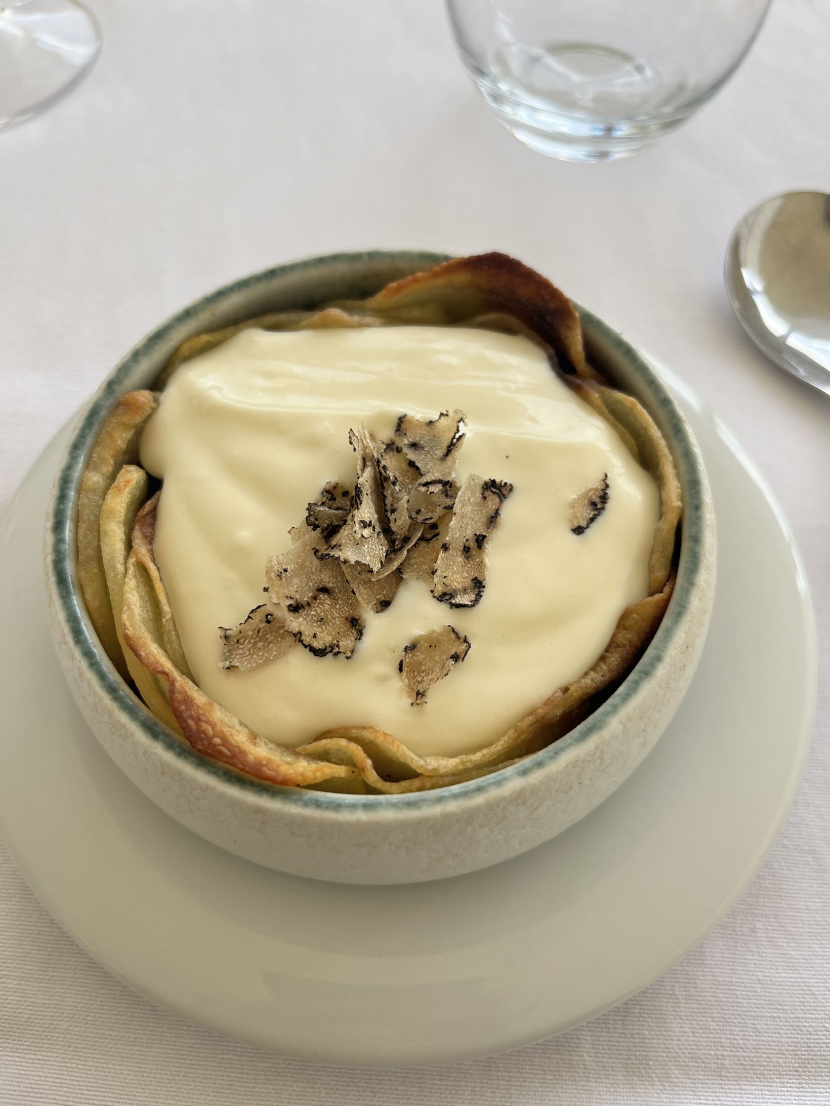Kartoffelrose mit Trüffel
